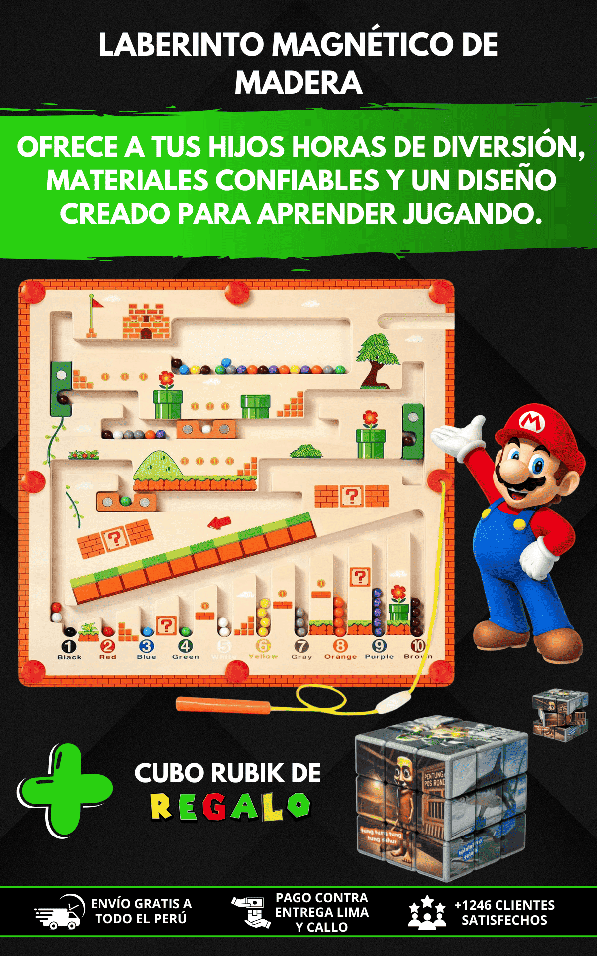 Laberinto magnético PRO-F