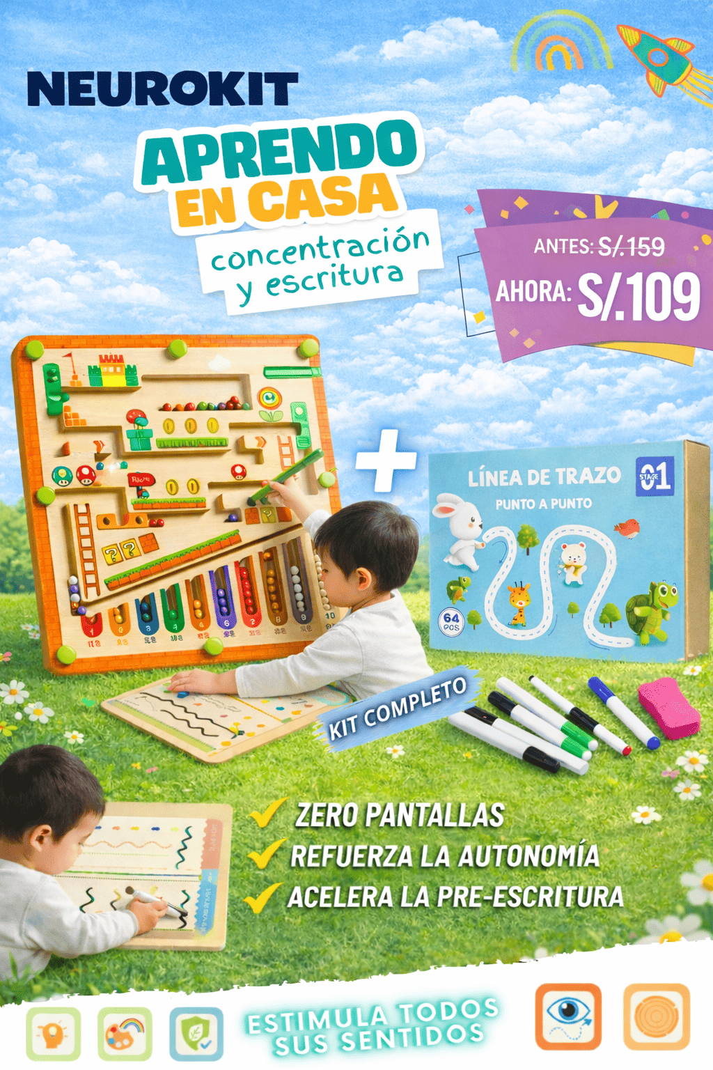 KIT DE APRENDO EN CASA