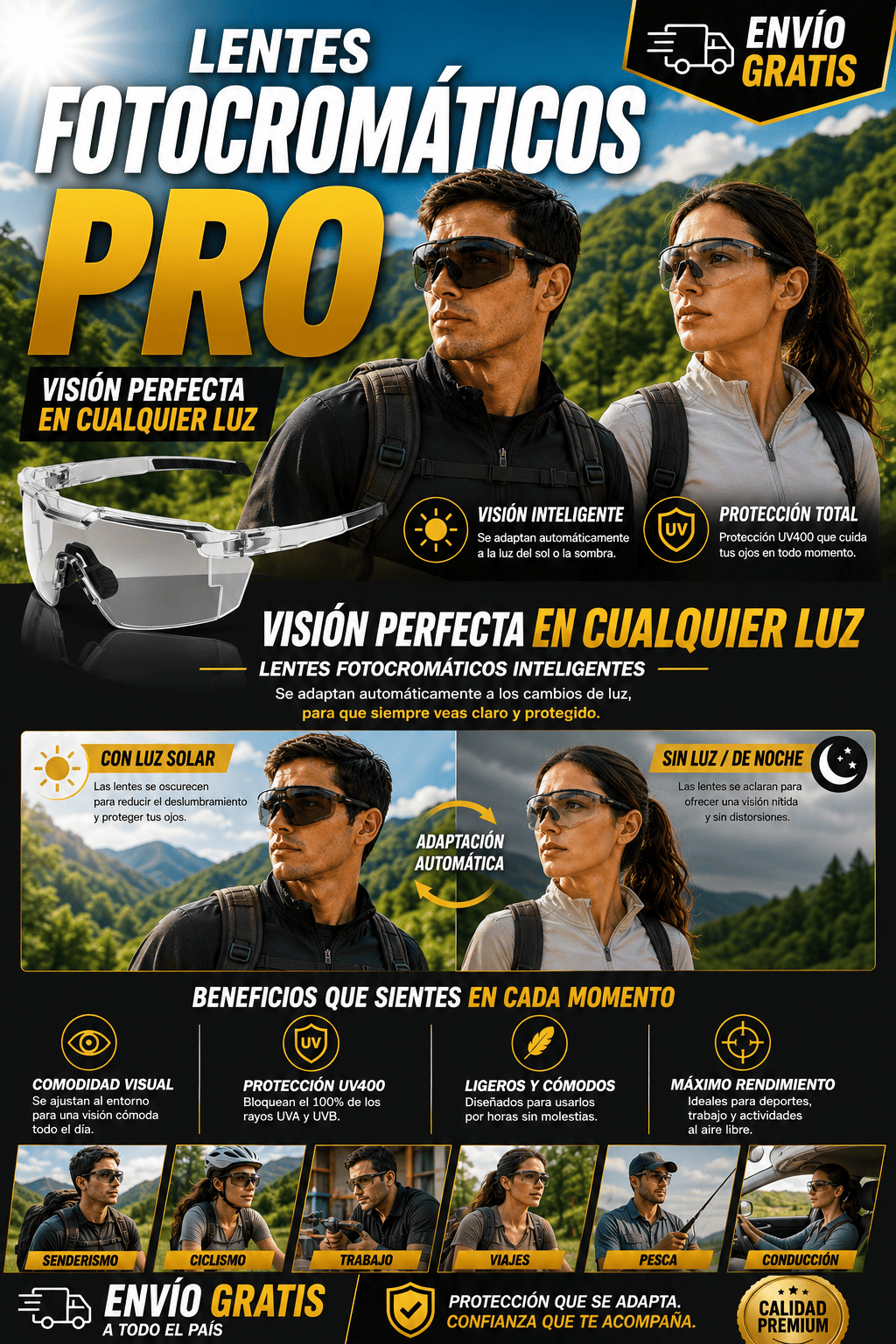 LENTES FOTOCROMATICOS PRO