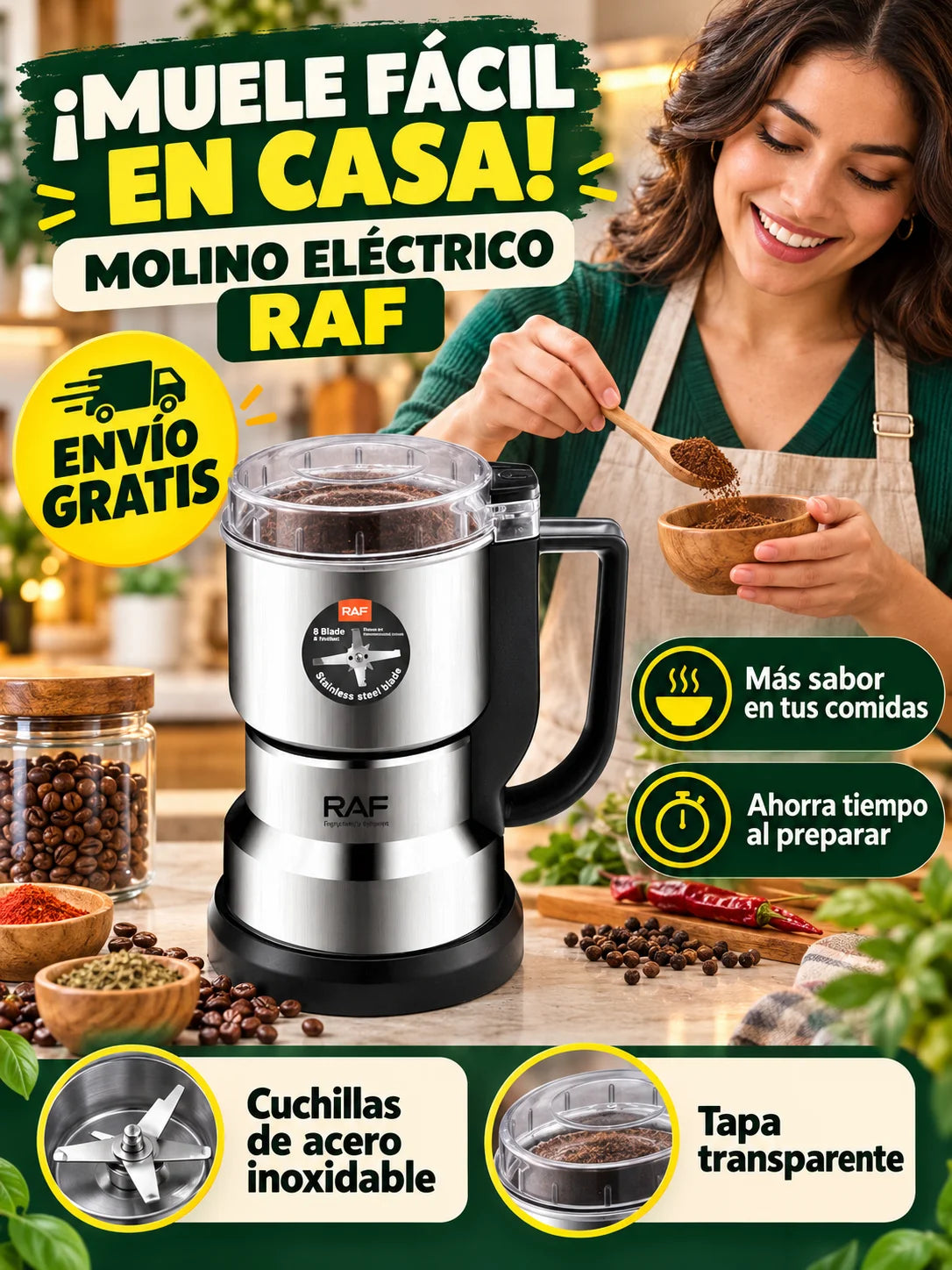 Molino Eléctrico RAF