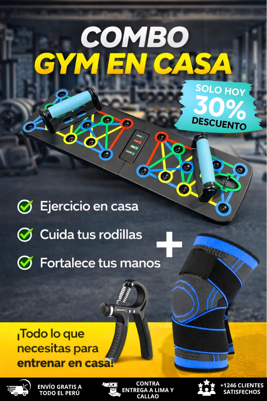 COMBO GYM EN CASA