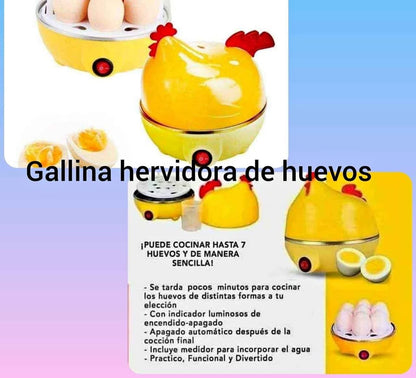 🥚GALLINA HERVIDORA DE HUEVOS🥚