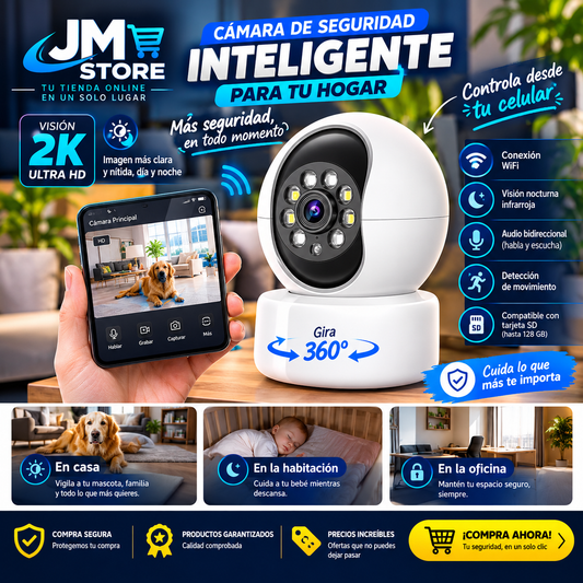 Cámara de seguridad inteligente