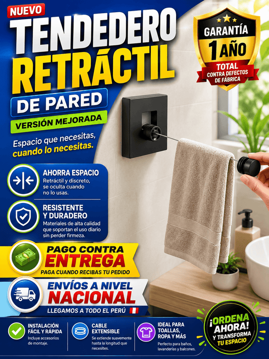 TENDEDERO RETRACTIL PRO