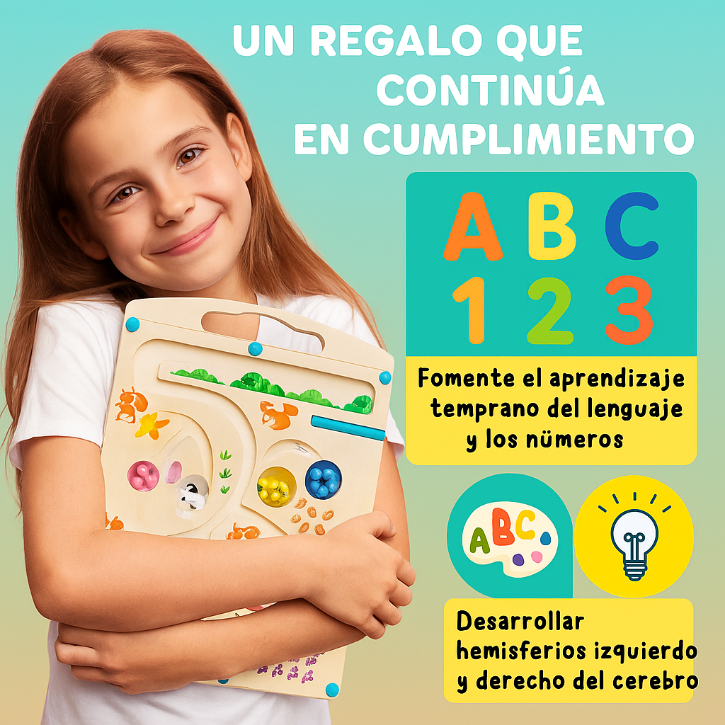 Tablero magnético ardilla