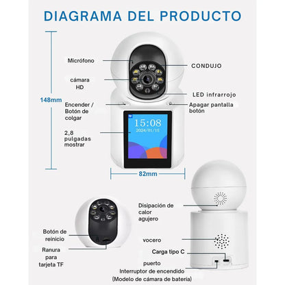 Cámara de seguridad inteligente