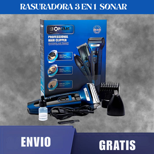 RASURADORA 3 EN 1