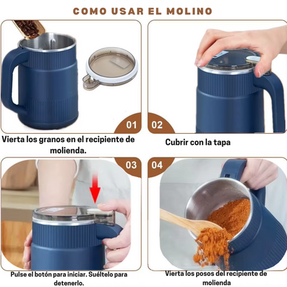 MOLINO DE 8 ASPAS PARA  GRANOS SECOS.