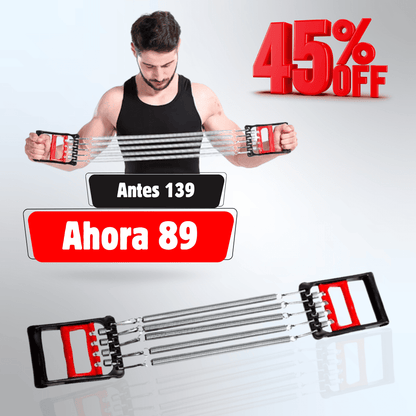 EQUIPO DE ENTRENAMIENTO MUSCULAR, EXPANSOR DE PECHO, BRAZOS, ESPALDA, HOMBROS