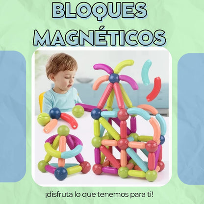 JUEGOS DE BLOQUES MAGNETICOS 75 piezas