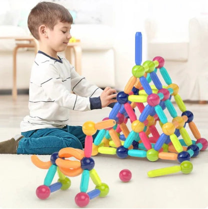 JUEGOS DE BLOQUES MAGNETICOS 75 piezas