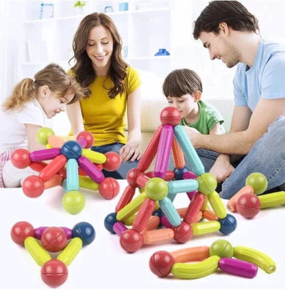 JUEGOS DE BLOQUES MAGNETICOS 75 piezas