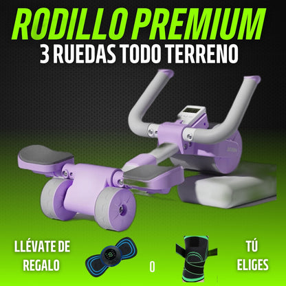 RODILLO ABDOMINAL DELUXE  PLUS 2024💪 + 🎁